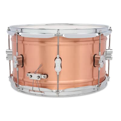PDP PDSN0814NBCC Concept 8x14" Snare Drum – Brushed Copper Shell image 5