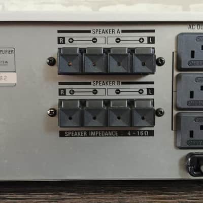 SONY TA-535 Rare Vintage MINT Integrated Stereo 40W Amplifier 1980 Warranty image 8