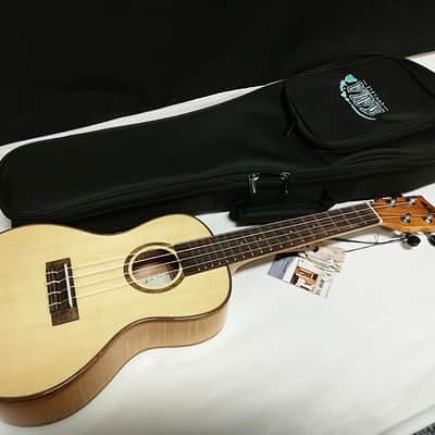 KALA Solid Spruce Top Flame Maple Concert UKULELE new UKE - KA-FMCG image 1