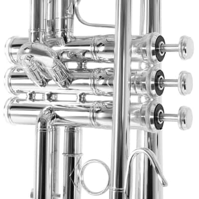 Bach TR450S Bb Trumpet Silver - Made in Germany image 2