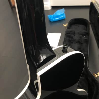 2021 Heritage Custom Shop H-155M Limited-Edition Semi Hollow Electric Guitar in Black image 12