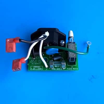 Line 6 Flextone II Guitar Amplifier Part: ON/OFF Switch Power Input Socket PCB image 4