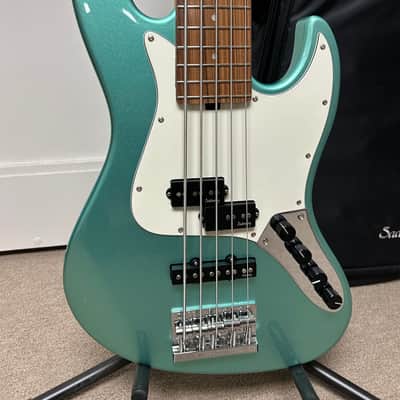 Sadowsky MetroExpress Hybrid P/J Bass 5-String with Pau Ferro Fretboard - Sage Green Metallic image 2