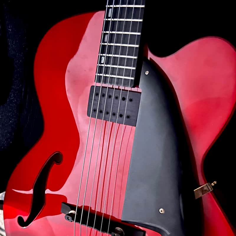 Krivo Micro-Stealth Handmade P.A.F. Style Humbucker: Humbucking Pickup for Archtop Jazz Guitar image 1
