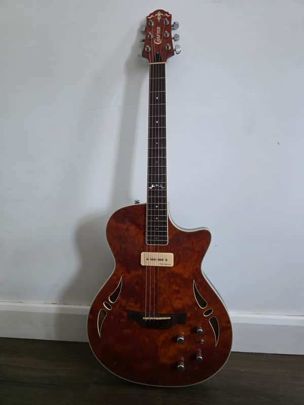 Crafter SAT-BUB Electro Acoustic 2009 Korea – Kent Armstrong Pickup – Hard Case image 1