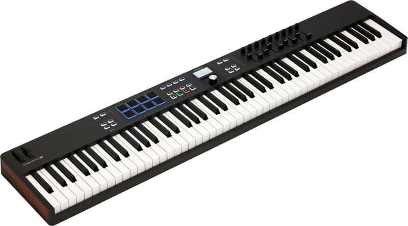 Arturia KeyLab Essential Mk3 88-Key MIDI Controller – Black imagen 1