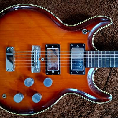 Extremely Rare Vintage 1972/73 Tokai Black Widow In Sunburst Made In Japan In Perfect Condition image 1