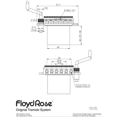 Floyd Rose Original Chrome - Made in Germany image 13