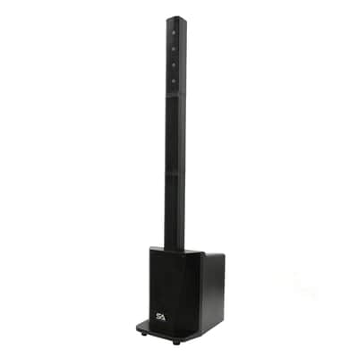 Tower1 - Powered Portable Column Array PA System - 4x3 Column Speaker & 10 Inch Subwoofer image 3