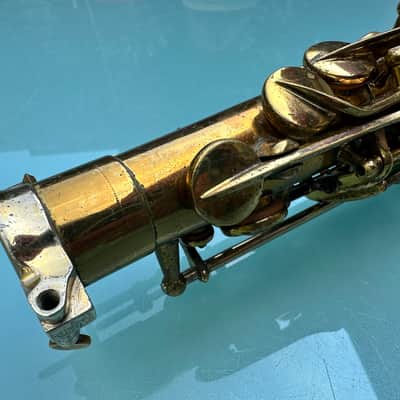 Selmer SBA altosax 1953/54 - Original gold laquer image 20