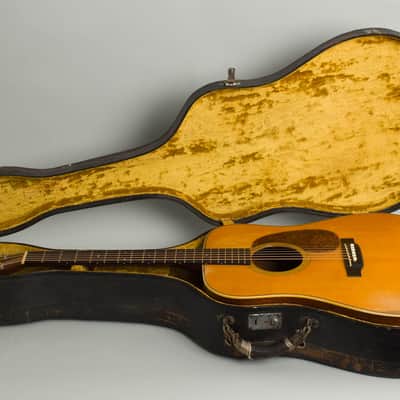 C. F. Martin D-28 Flat Top Acoustic Guitar (1940), ser. #74100, period black hard shell case. image 10