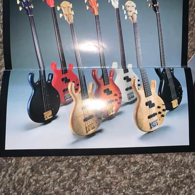 Vintage 1988 Pedulla  mvp electric bass guitar made in the usa ohsc image 16