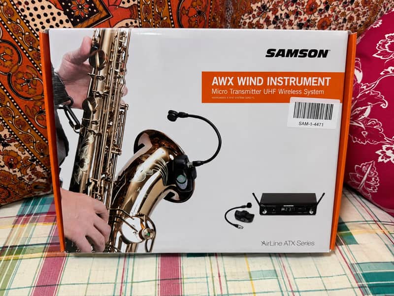 Samson AirLine AWX Wind Instrument - G (863-865MHz) image 1
