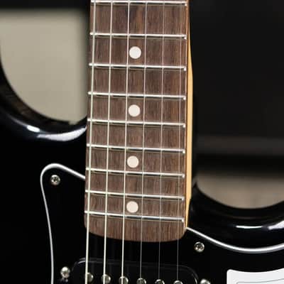 Fender Standard Stratocaster HSS Electric Guitar - Black image 9