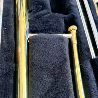 Yamaha YSL-354 Standard Trombone 2010s - Lacquered Brass image 7
