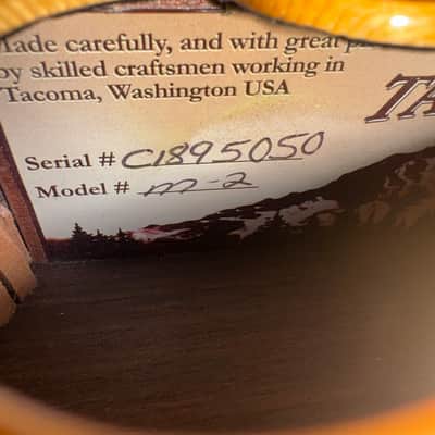 Tacoma M-2 Mandolin USA Made w/ Original Hard Case image 8