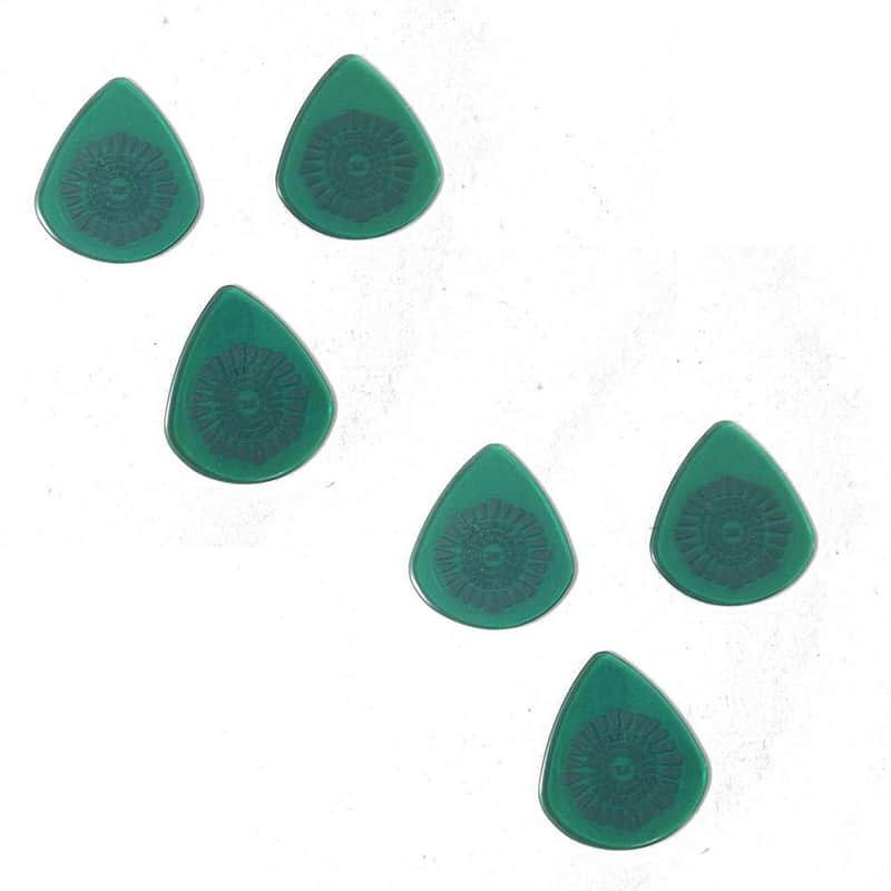 Dunlop Guitar Picks Animals As Leaders 6 pack Primetone .73mm Green image 1