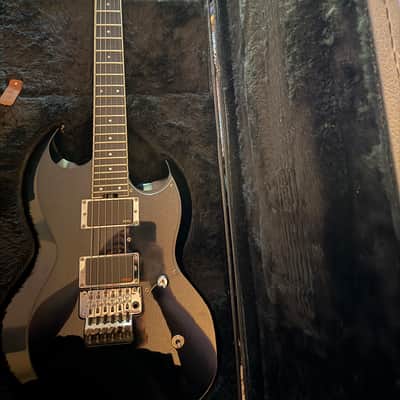 ESP Sado Custom Shop Viper w/Floyd Rose - Black EMG image 1