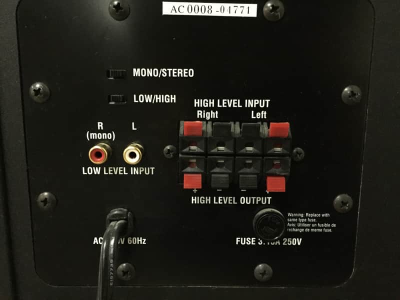Jbl Control Sub 6 Powered Subwoofer 6