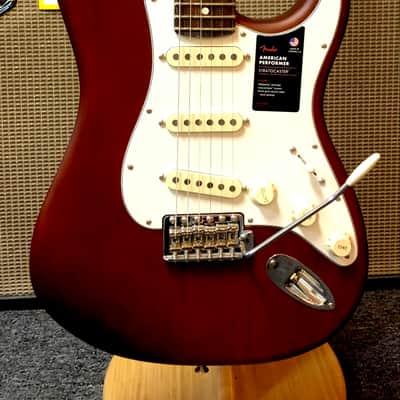 Fender American Performer Timber Stratocaster 2024 - Mocha image 4