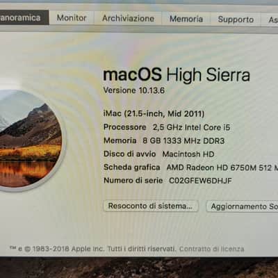 Apple iMac 21.5 inch mid 2011 image 7