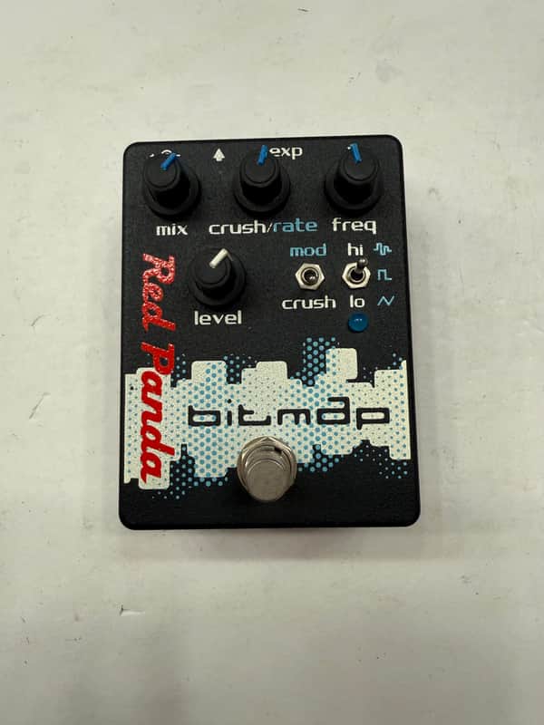 Red Panda Bitmap V1 Bitcrusher Bit Map Modulation Guitar / Bass Effect Pedal image 1