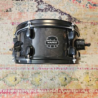 Mapex MPX 12x6" Side Snare - Transparent Midnight Black - Maple/Poplar Hybrid Shell image 2