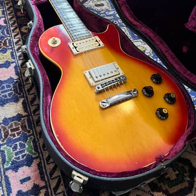 1971 Gibson Les Paul Deluxe Standard Conversion - Cherry Sunburst image 1