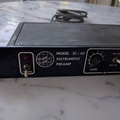 Vintage Ashly SC-40 instrument preamp image 2