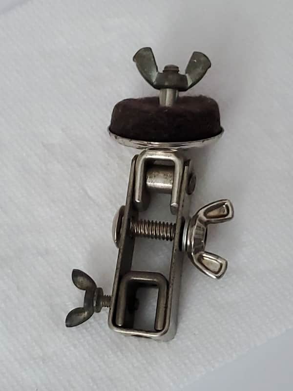 Clean! 1940s Vintage CYMBAL TILTER Adjustable for SLINGERLAND & RADIO KING by W&A * COMPLETE - Inspected & Tested! image 1