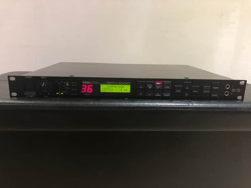 Yamaha SPX1000 Professional Multi-Effect Processor 1990s - Black image 1