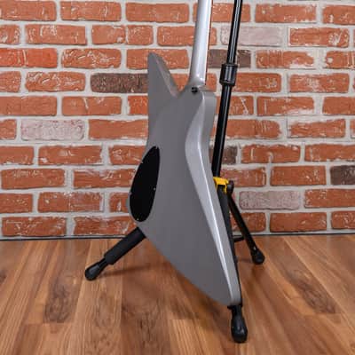 B.C. Rich USA Custom Shop Explorer Metallic Grey 1984 w/Hardshell case image 8