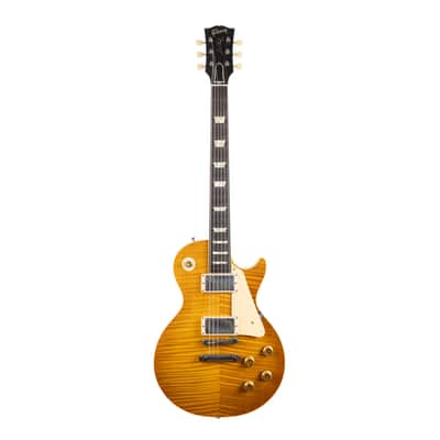 Used Gibson Custom 1959 Les Paul Standard Reissue VOS Lemon Burst 2023 image 4