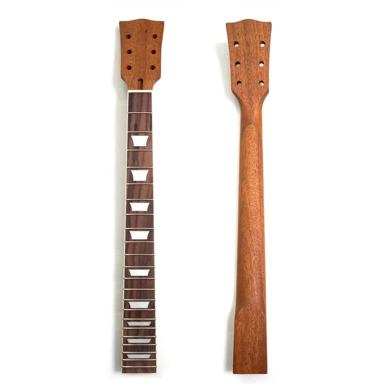 Les Paul-Style Guitar Neck, Mahogany & Rosewood Fretboard, 14-Inch Radius image 1