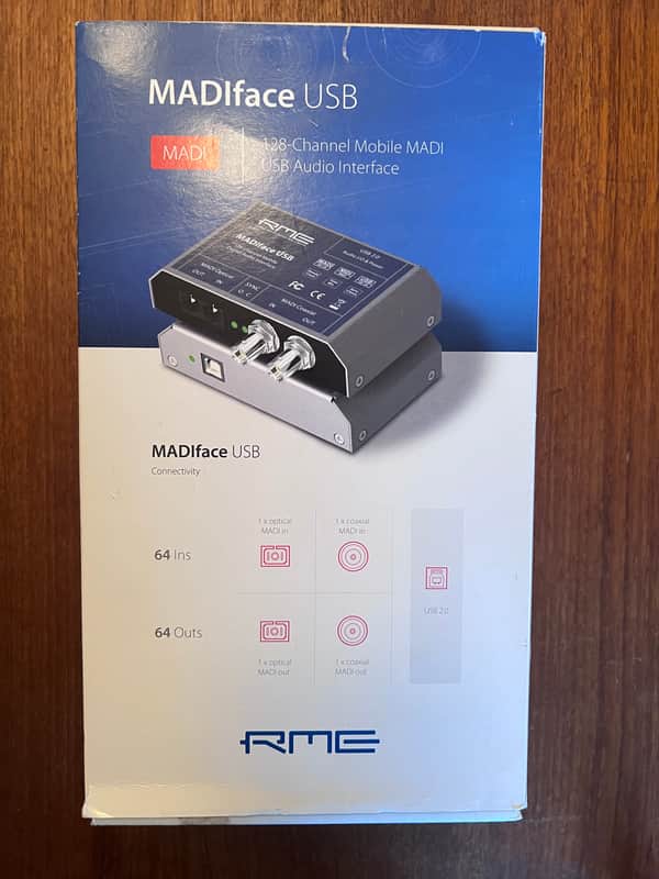 RME MADIface USB 128-Channel MADI USB Interface 2010s - Blue image 1