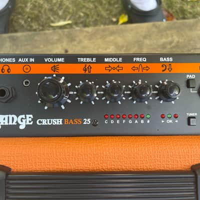 Orange Crush Bass 25w 1x8" Bass Combo Orange image 2