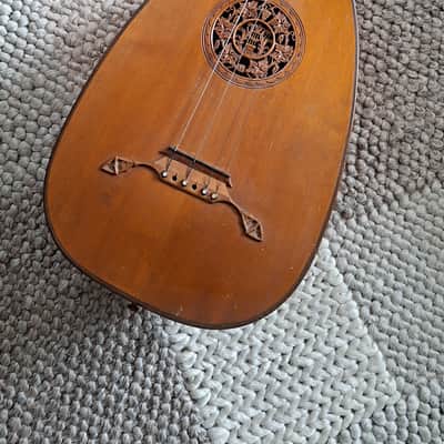 Alte Gitarre Laute Guitar 1920-1930 Made in Germany image 2