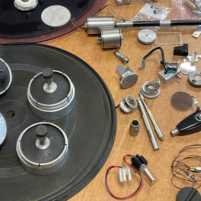 Telefunken PS 81 DD turntable  ( EMT ) lotto parts original image 13