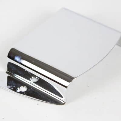 1950s Style Fender Precision Bass Pickup Cover Chrome P-Bass Ashtray Vintage Reissue Replacement image 4