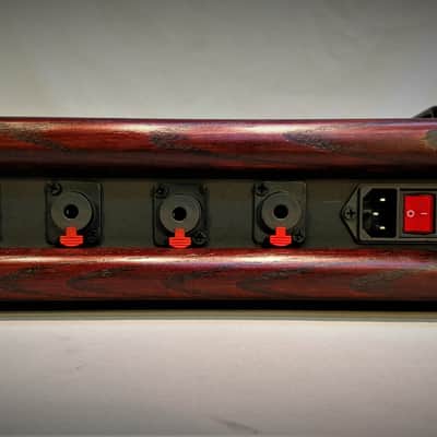 Jamboard Pro Deluxe Large - 16 x 32 - Oak Frame w/ Black Cherry Stain - Professional Pedalboard image 6