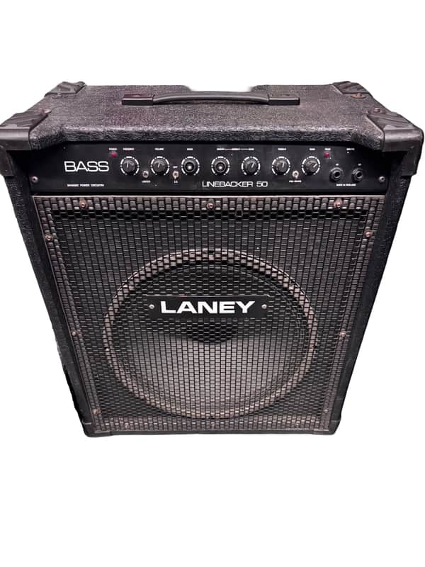 Laney Linebacker 50 Bass Combo Amp, Made in UK (Consignment) image 1