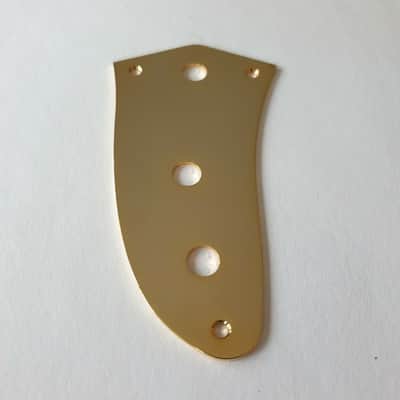 Jaguar guitar control & preset & slide switch plate kit gold fits fender new image 2