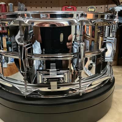 Ludwig LB402B 6.5”x14” Supraphonic Snare Drum NiCe - COB Chrome Over Brass image 6