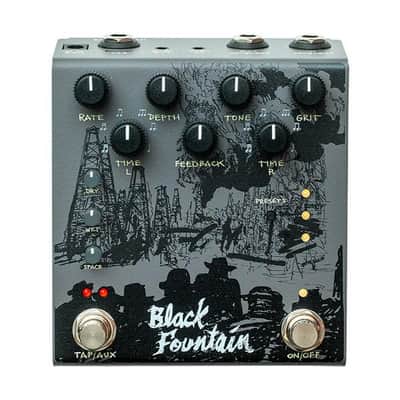 Old Blood Noise Endeavors Black Fountain Stereo (Slate) image 1
