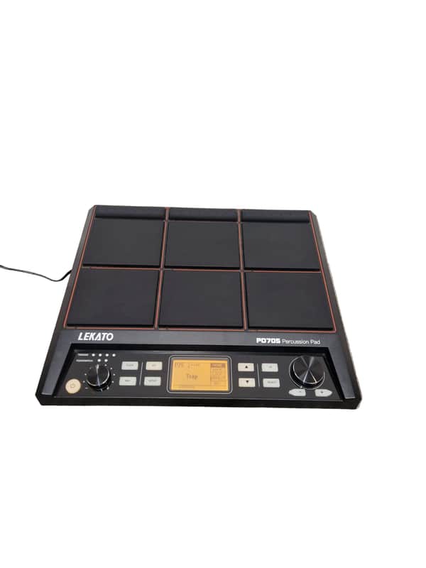 Lekato PD705 - Percussion Pad - Black - Like New w/ Power Supply & Manuals image 1