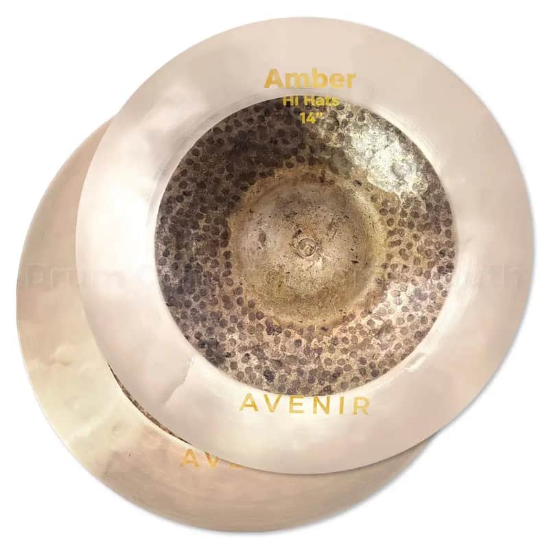 Avenir Amber Hi Hat Cymbals 14" image 1