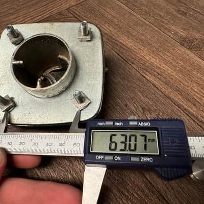 Vintage TAMA Bass Drum Tom Arm 28mm Holder Single Post Mount #OA161 image 3
