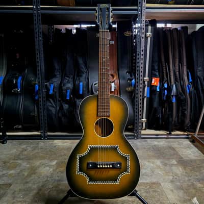 1930s Bronson Music Corporation - Regal Square Neck Parlor Hawaiian Lap Steel Guitar - w/ Case image 1