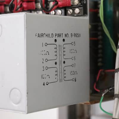 Fairchild Model 658 Reverbertron Dynamic Spring Reverb System #38910 image 22