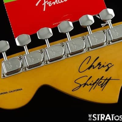 USA Fender Chris Shiflett Cleaver Tele Deluxe NECK & TUNERS, Rosewood image 6